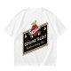 Olive green t-shirt with sarcasm genuine talent unfiltered mocking beer print
