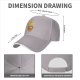Black baseball cap with take a dumpling and eat it cute food graphic
