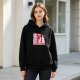 Support Your Local Pizza Dealer Graphic Black Hoodie