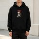 I Love My Job Skull Graphic Black Hoodie
