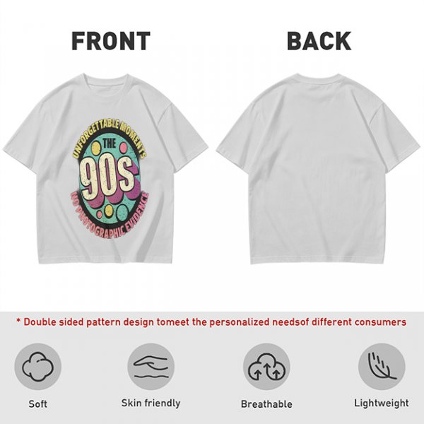 Olive green graphic t-shirt with 90s nostalgic print