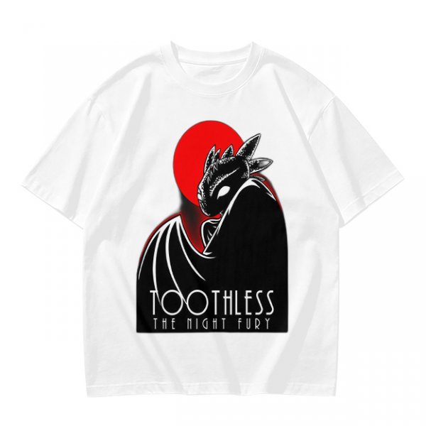 Toothless The Night Fury Dragon Graphic T-Shirt