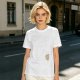 Olive Green Oversized T-Shirt With Stacked Teacup Graphic