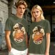 Fall Vibes and Pumpkin Pie Ghost Graphic T-Shirt