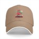 Black baseball cap with 'Not Today I'm Berry Tired' strawberry graphic