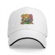 Black baseball cap with Chucky Charms horror cereal graphic