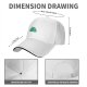 Black Baseball Cap With Cute Green Frog Graphic