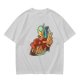 Olive Green T-Shirt with Avatar Aang The Last Airbender Art