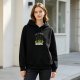 Black hoodie with funny cat graphic and 'I Can Admit When You're Wrong' text