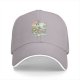 Black Baseball Cap with Anime Pirate Ship Graphic Print