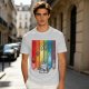 Dungeons and Dragons Polyhedral Dice Rainbow Graphic T-Shirt
