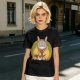 Totoro in Yellow Cardigan with Catbus Graphic T-Shirt