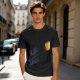 Olive Graphic T-Shirt With Coffee Mug And Rainbow Design