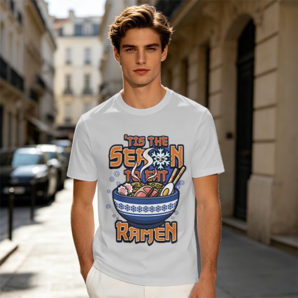 Tis The Season To Eat Ramen Graphic T-Shirt