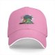 Black Baseball Cap Featuring How to Train Your Dragon Hiccup and Toothless Art