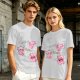 Olive T-Shirt With Cute Axolotl Relaxalotl Graphic Print