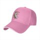 Black Baseball Cap With Dancing Unicorn Rainbow Graphic
