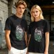 Olive T-shirt with Piranha Plant Graphic and 'You Plant Today' Text