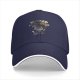 Wizard In Training Cat Graphic Black Baseball Cap