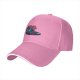 Black Baseball Cap With Psychedelic Colorful Beast Graphic Print
