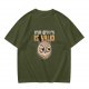 Owl Graphic T-Shirt With 'Your Opinion Is Valid' Text