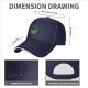 Black Baseball Cap With Anime Swordsman Green Graphic Print