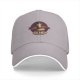 Black baseball cap with Avalanche Knock Out Shinra graphic print