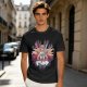 Olive T-Shirt Featuring Fantasy Warrior Princess With Sword Art