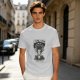 Olive green t-shirt with Dread Pirates graphic print