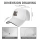 Black baseball cap with 'Unable to Pick a Movie' skull graphic