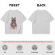 Olive T-Shirt With Grumpy Bear Holding Coffee Mug And 'NOPE' Print
