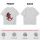 Olive Green T-Shirt With Cute Deadpool Dog Graphic Print