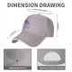 Black Baseball Cap With Raccoon I Love Trash Graphic