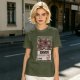 Olive Green T-Shirt With Demogorgon Vegetable Packet Print