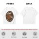 Olive t-shirt with bear captain fishing pun graphic