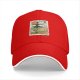 Black Baseball Cap with Howl's Moving Castle Scarecrow Stamp Art