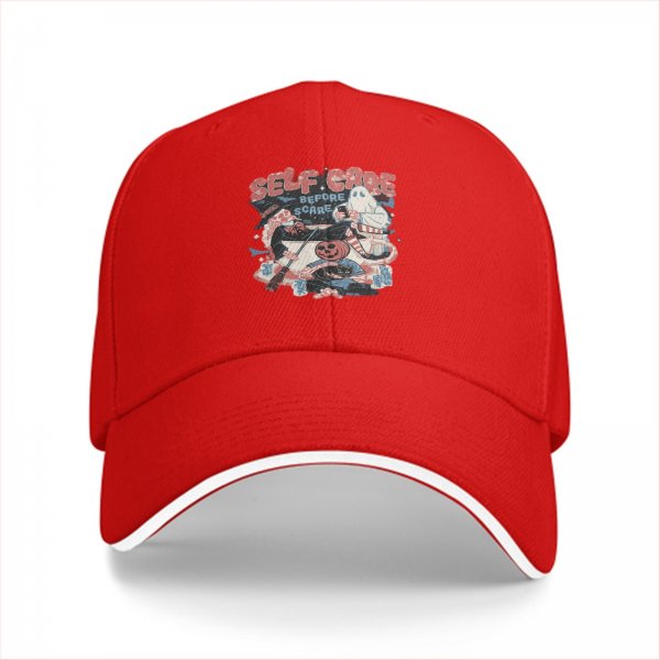 Self Care Before Scare Halloween Themed Baseball Cap