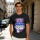 Olive T-Shirt With Patriotic Cat 'I Want You Right Meow' Print