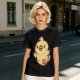 Olive T-Shirt With Cute Cartoon Chick Graphic