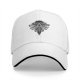 Black Baseball Cap With Fantasy Crest Emblem