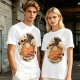 Fall Vibes and Pumpkin Pie Ghost Graphic T-Shirt