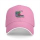 Black baseball cap with Fresh Beets turntable graphic