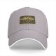 Black baseball cap with 'Sarcasm Since the 1900s' gold graphic