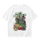 Kap'n Krunch Zombie Pirate Graphic Olive T-Shirt