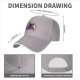 Black baseball cap with Toothless dragon and moon graphic