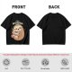 Olive green sloth t-shirt with 'Busy Doing' coffee graphic