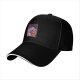 Black Baseball Cap With Princess Mononoke Mask Art Print