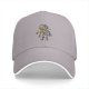 Black Baseball Cap With Cute Mummy Zombie Halloween Graphic