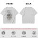 Olive t-shirt with alien cowboy howdy earthlings graphic