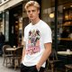 Olive T-Shirt Featuring He-Man Master of the Eighties Graphic